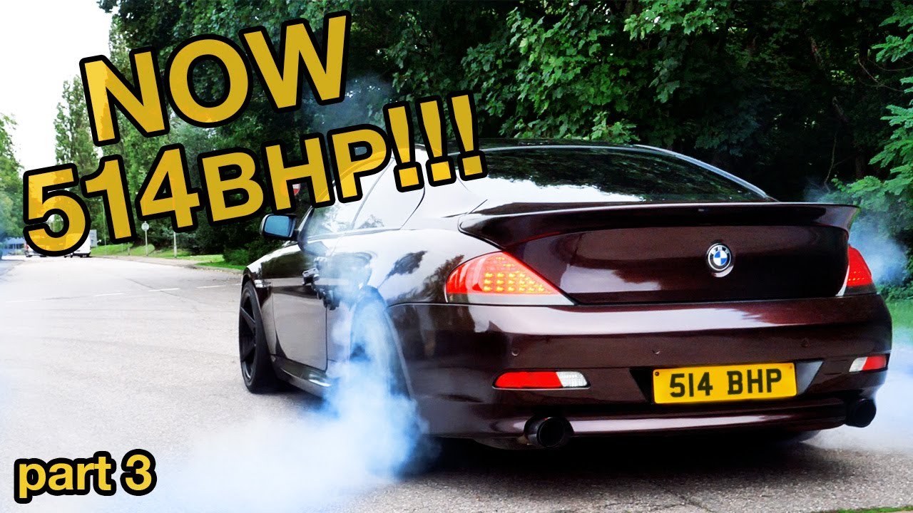BMW 645Ci E63 with 514bhp! ESS G1 Supercharger. more drifting ...