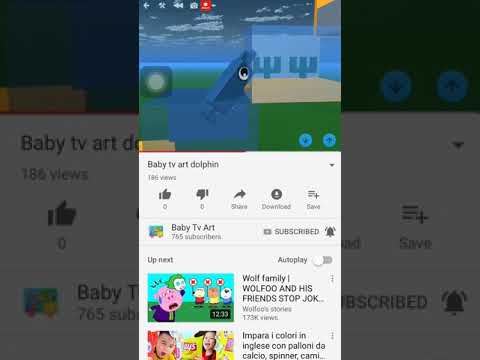 Baby Tv Art Dolphin