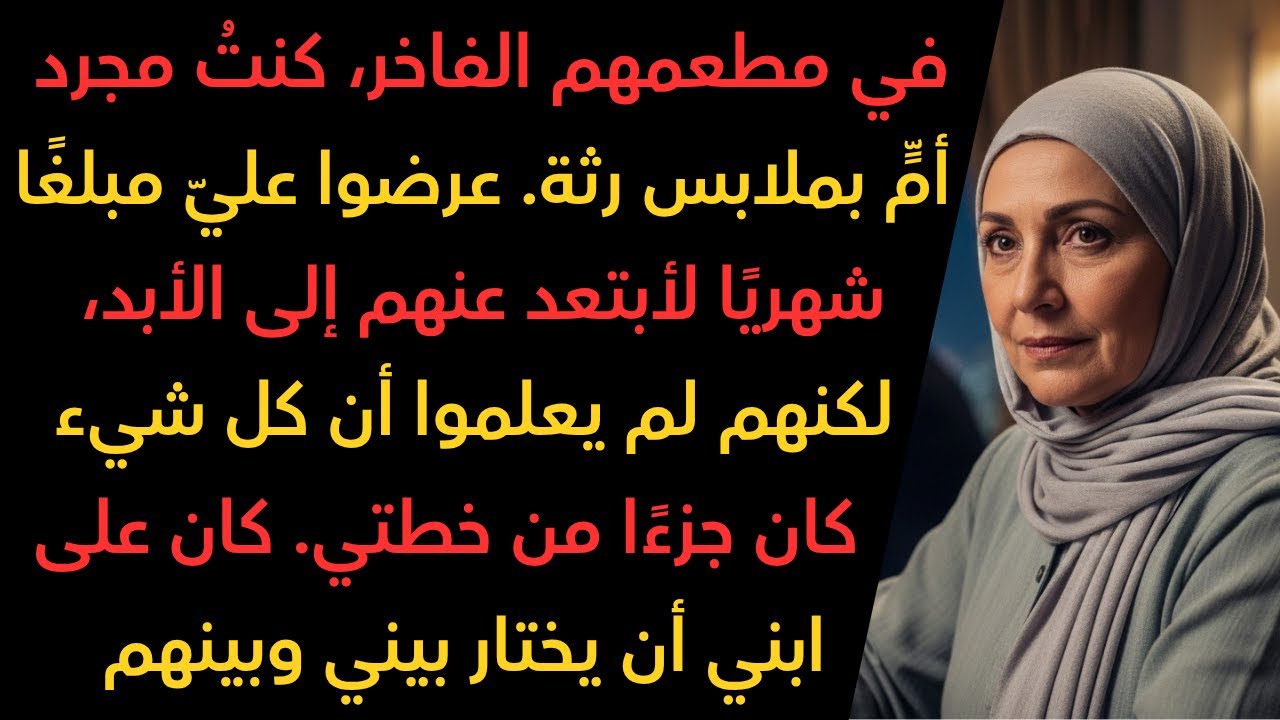 تظاهرت بأنني أم مفلسة وساذجة عندما قابلت عائلة زوجة ابني — وهذا ما حدث