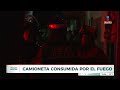 Provocan incendio de camioneta en la Col. Santa María | Noticias GDL con Carolina Martínez
