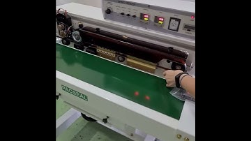 Pacseal Continuous Band Sealer with Date coder