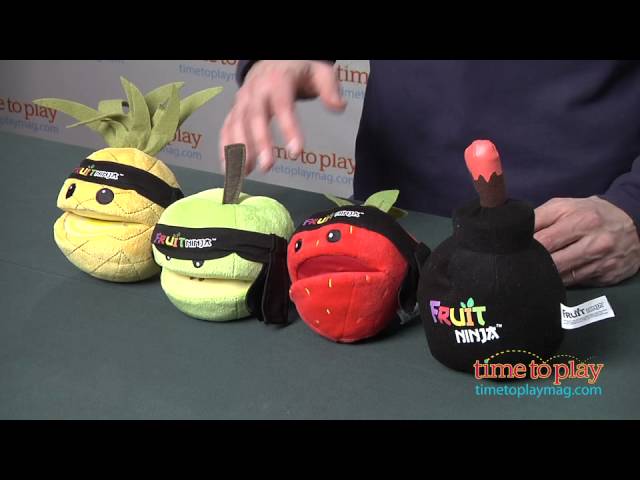 Fruit Ninja Bomb 5 Inch Plush Toy Figure With Sound BRAND S for sale online