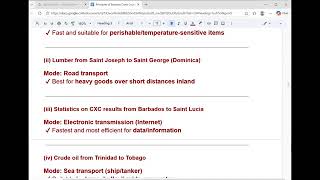 CXC CSEC Principles of Business May 2025 Paper 2 question 4