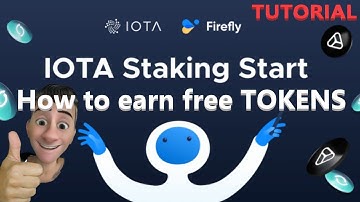 IOTA staking started today! How to earn free token!