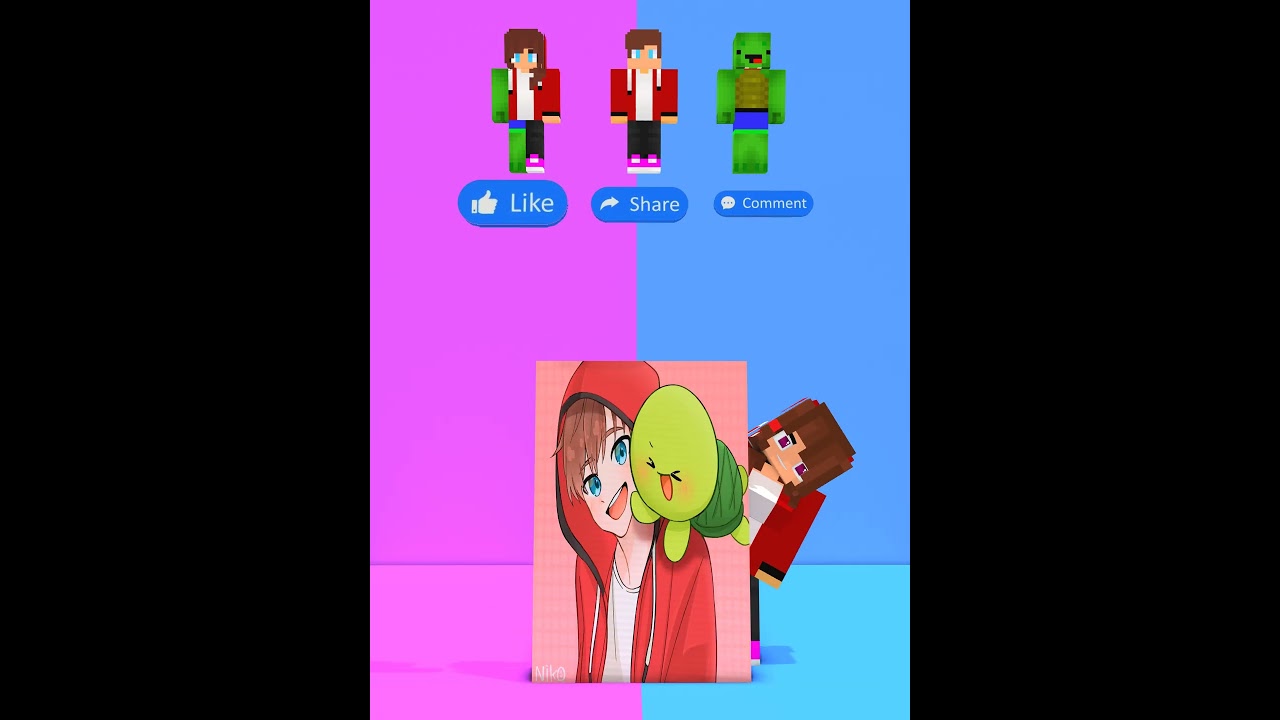 JJ or Mikey: Who Is Right Behind the Picture? - YouTube