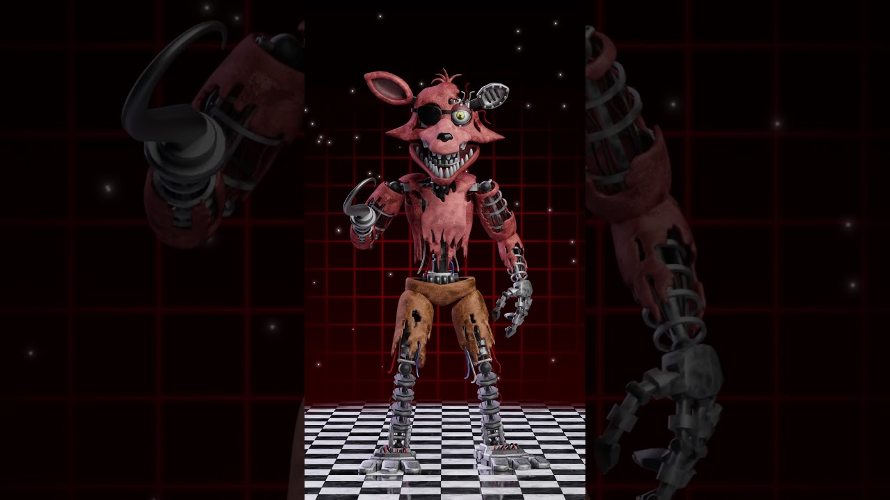 Withered Foxy FNaF Animation