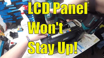 How to Fix Epson "floppy" LCD Panel Hinges