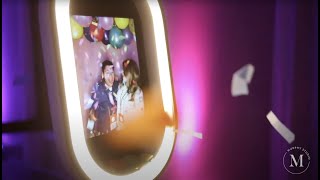 This Sleek And Fun Photo Booth Will Impress Your Wedding Guests