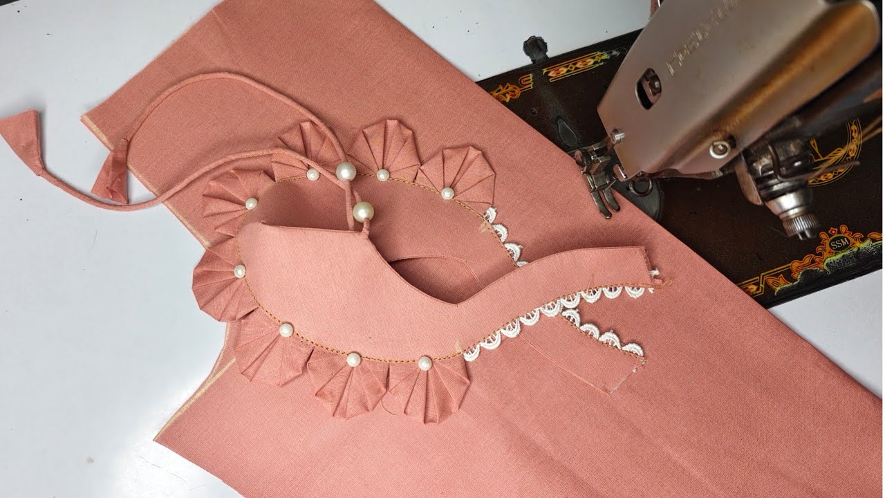 लाखो डिजाइन से अलग neck design बनकर होगा तुरंत तैयार stylish kurti neck design 