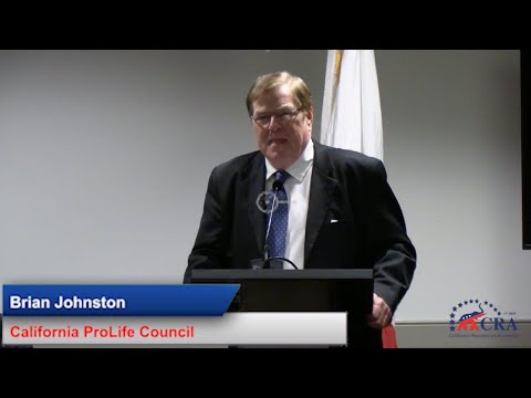 CAGOP 2023 Fall Convention - Brian Johnston - California ProLife Council