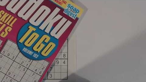 SudokuPrimer 64 - solving a medium puzzle - Sudoku To Go vol 103