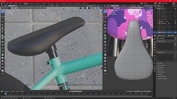 Blender Tutorial - Modelling A Realistic Bike - Part 4 (Seating)