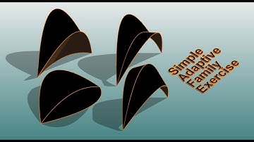 Everyday Revit (Day 364) - Simple Adaptive Family Exercise