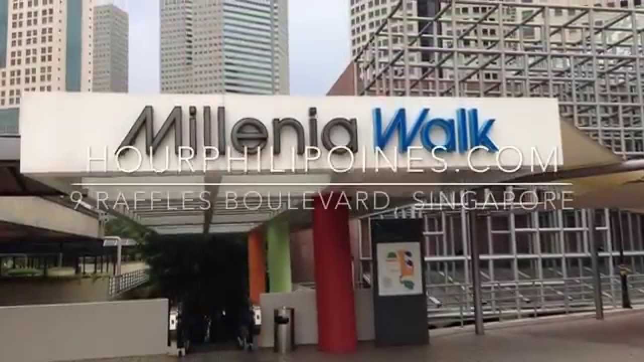 Milenia Walk 9 Raffles Boulevard Singapore by HourPhilippines.com - YouTube