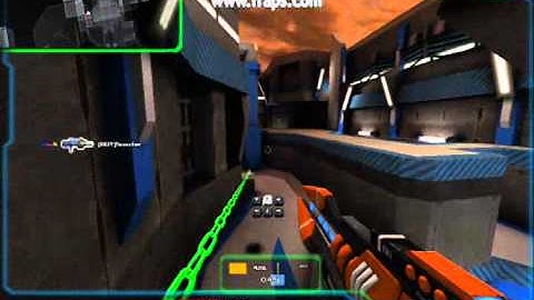 Xonotic - Minstagib vs 3 bots