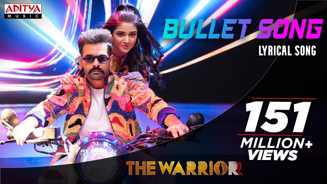 Bullet Song Tamil Lyrical  The Warriorr  Ram Pothineni  Lingusamy  Simbu  Krithi Shetty  DSP