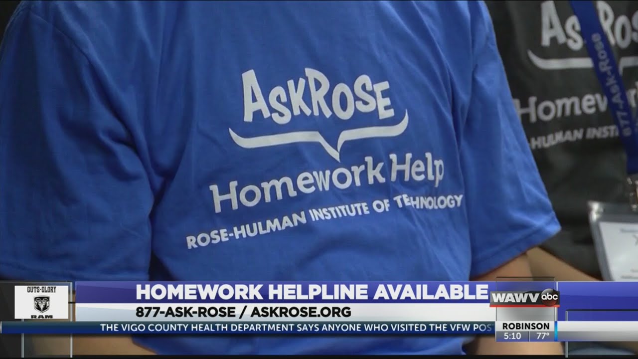 rose hulman homework helpline