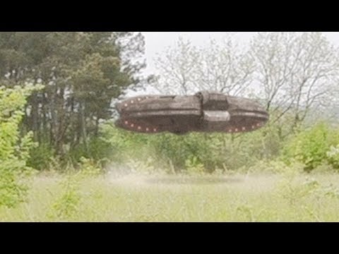 UFO Sighting : UFO Takeoff in forest in SPAIN 👽 (CGI)