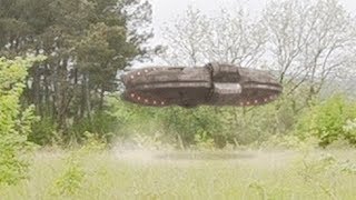 UFO Sighting : UFO Takeoff in forest in SPAIN 👽 (CGI)