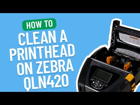 How to Clean a Printhead on a Zebra QLN420 | Smith Corona Labels