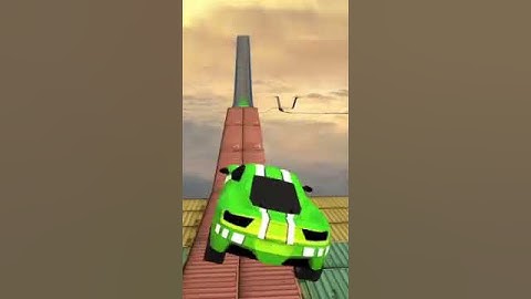 Impossible Stunt Car Tracks 3D, Gameplay Android/Ios #short