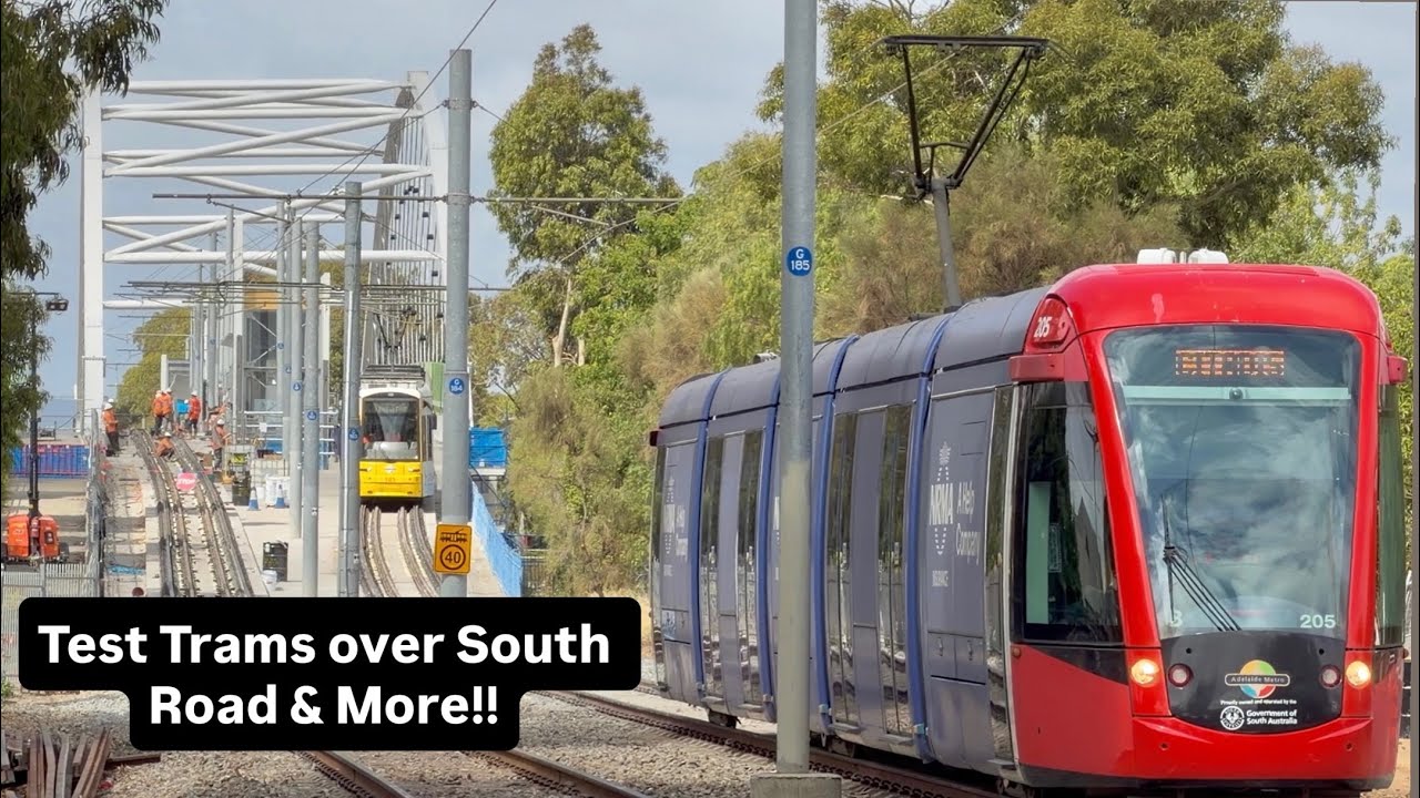 Adelaide’s Glenelg Trams Return! 