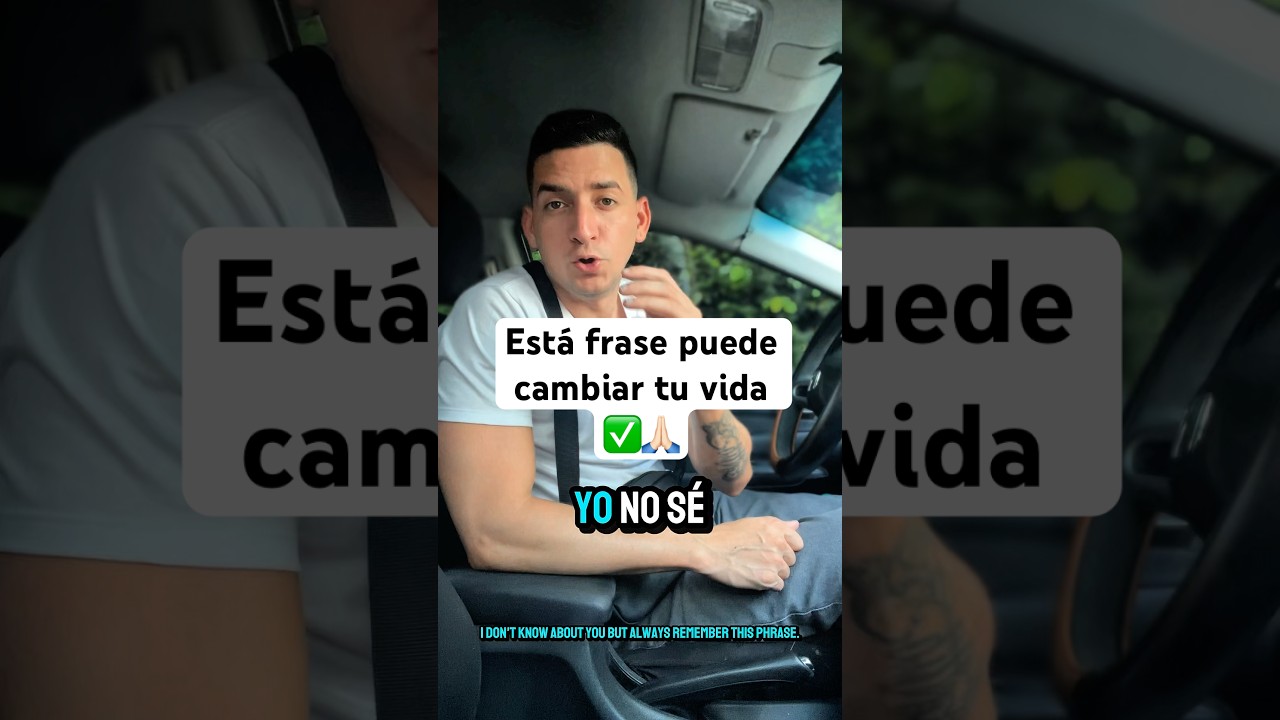 Esta frase puede cambiar tu vida #dios #diosesamor - YouTube