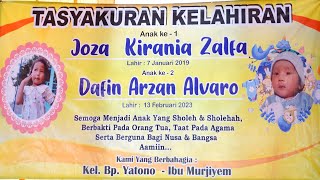 #LIVESTREAMING CAMPURSARI PURI MAYANG ARUM TASYAKURAN KELAHIRAN JOZA & DAFIN / JAYAN, 05 MARET 2023