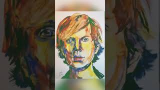 Watercolor Portrait of Beck shorts 90s