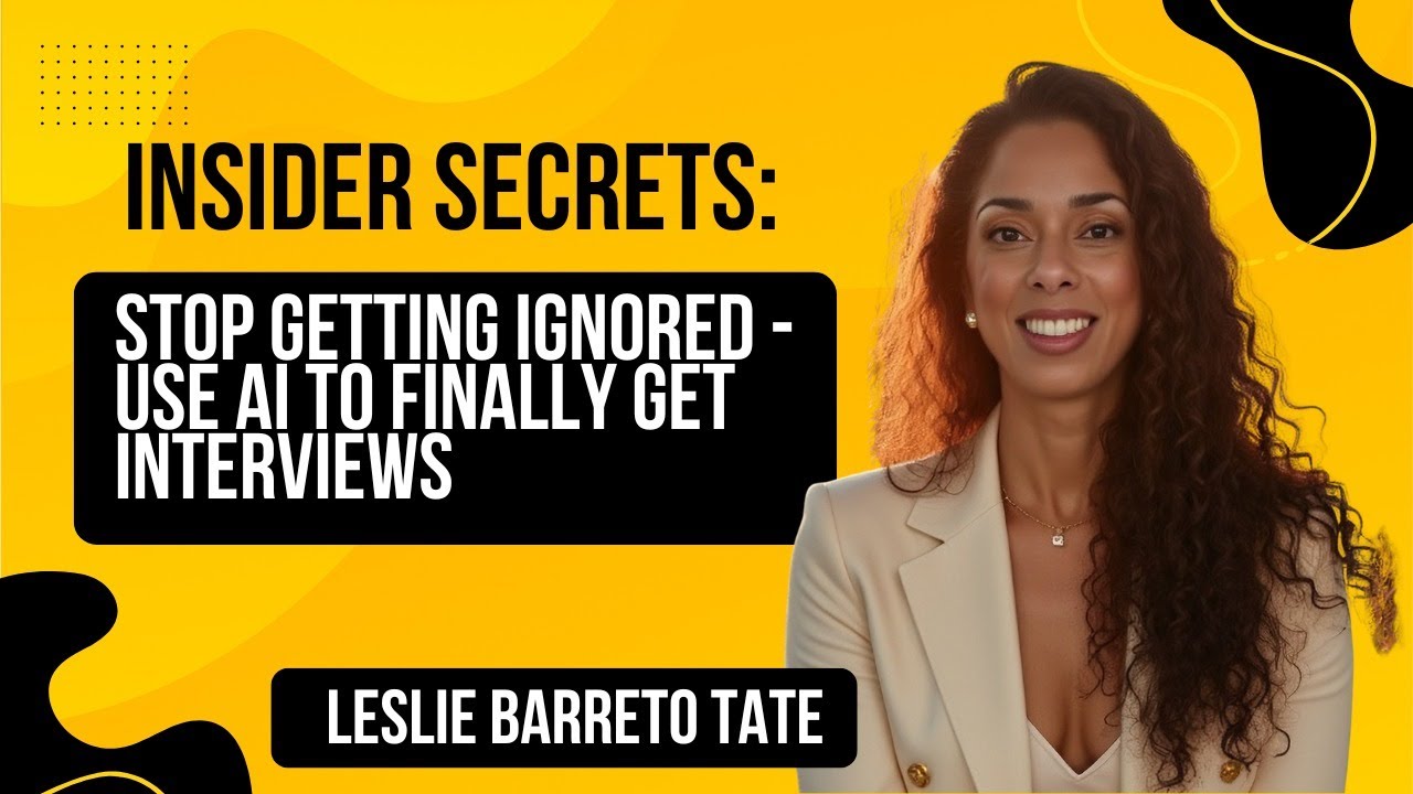 Insider Secrets - Stop Getting Ignored - Use AI To Finally Get Interviews