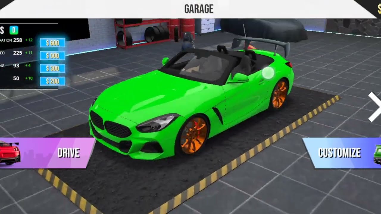 Green car racing simulator part-6#gameplay #cargames 