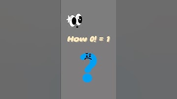 Why 0! = 1 | Simple Proof Explained #learnmath