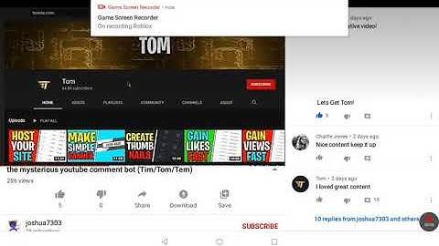 Tom/Todd Spam Bot And How It Works