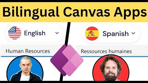 Power Apps - Robust Multilanguage Tutorial | Choices, Labels even  Lookups! (Canvas Apps SharePoint)