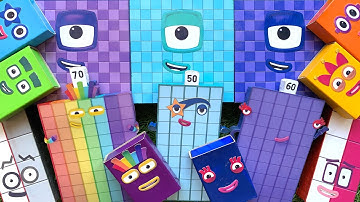 Looking for Numberblocks NEW 544  Puzzle Tetris Shape ASMR  | Numberblocks Satisfying Video