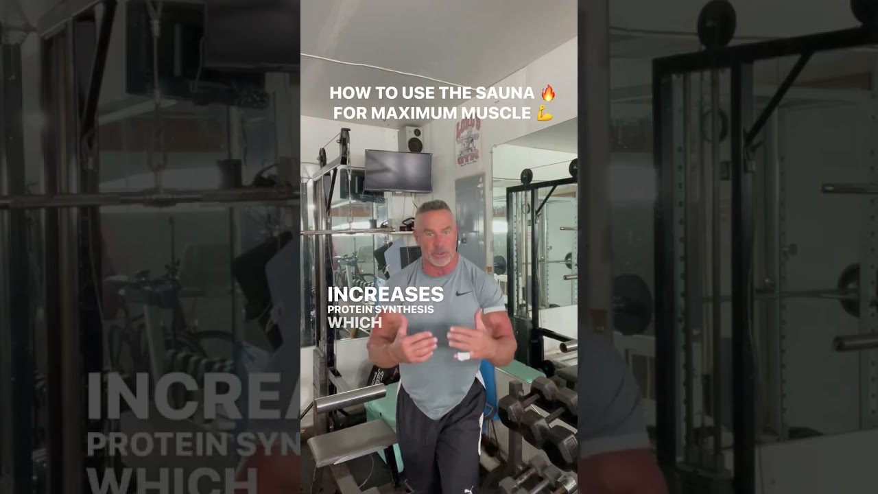 HOW TO USE THE SAUNA 🔥 FOR MAXIMUM MUSCLE 💪