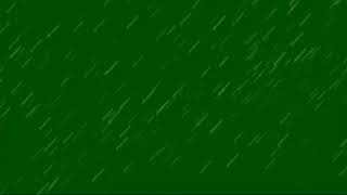 RAIN EFFECT GREEN SCREEN