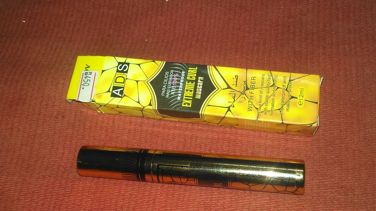 Cheapest and affordable ads mascara review good quality and waterproof mascara