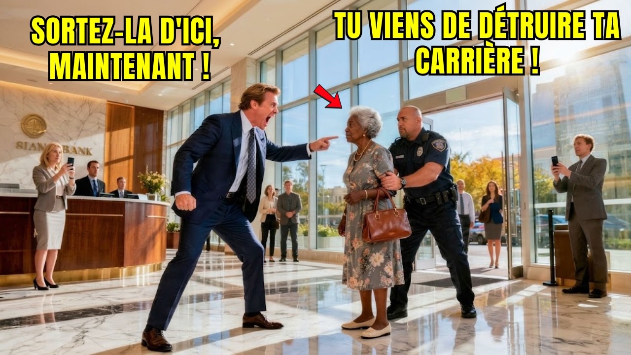 J'ai vu un homme en costard cracher sur une femme de 74 ans devant toute sa banque. Il l'a regardée de la tête aux pieds, a jeté une brochure d'épargne sur le comptoir et a lancé à la sécurité : «...