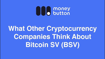 What Other Cryptocurrency Companies Think About Bitcoin SV (BSV)