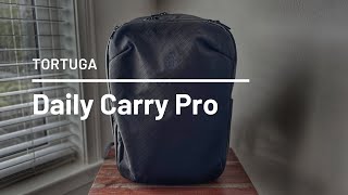 Tortuga Daily Carry Pro Review - Best Travel EDC Backpack!