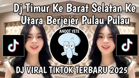 DJ TIMUR KE BARAT SELATAN KE UTARA BERJEJER PULAU PULAU || DJ PICA PICA 2 WESS TURU VIRAL TIKTOK