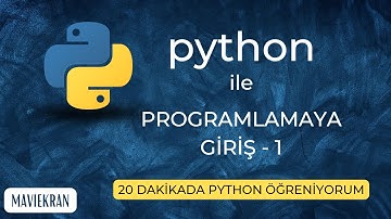 #Yazılım #Python ile Programlamaya Giriş - 1