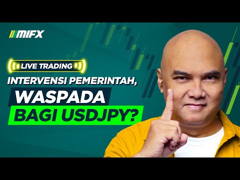 LIVE TRADING | USDJPY di Level Tertinggi Dalam 38 Tahun, Tanda Bahaya? (FOREX , USDJPY, & GOLD)