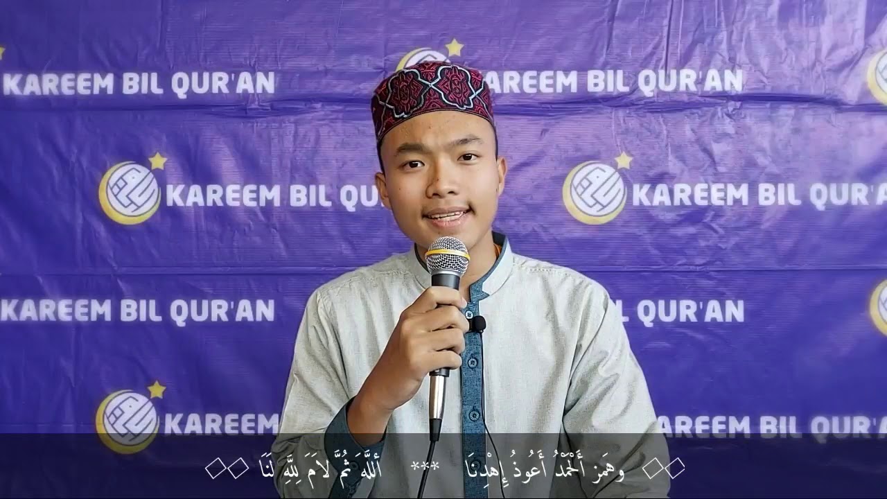Matn Muqaddimah Jazariyyah, Muhammad Haikal AlFarezi, 16 tahun, santri Kareem Bil Quran asal Jambi.