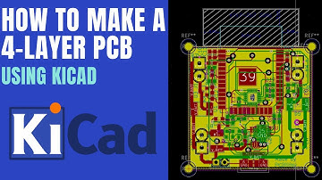 KiCad Tutorial -  How to make a 4 layer PCB in #KiCad