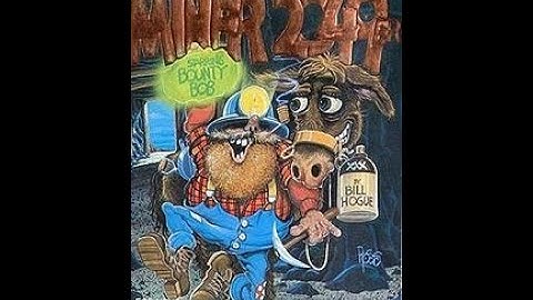 Atari 8 Bit Computer - Miner 2049er Intro Screen