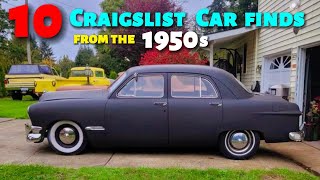 10 Affordable Classic Cars from the 1950s on Craigslist!