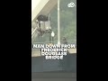 Protester who scaled Frederick Douglass Memorial Bridge finally comes down