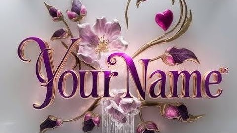 Live name writing 🥰 #live #comment #your #name #nameart #